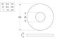 Large Flat Rnd Washer Supa ZP M24x55x4 (Box=25)