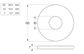 X Large Flat Rnd Washer ZP M12x37x3 (Box=200)