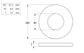Flat Round Washer - ZP - 5/16x7/8x18g (Box=200)