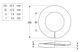 Spring Washer Flat - ZP - 1/2x3/16 (Box=200)