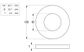 Flat Rnd Washer Sampson - ZYP - 1-1/4 (Box=10)