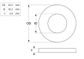 Flat Rnd Washer Sampson ZP M16x34x3.8 (Box=100)