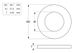 Flat Rnd Washer Sampson - HDG - 3/4 (Box=50)