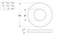 Engineers Washer - ZP - M12x24.0x1.6 (Box=200)
