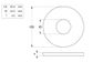 Large Flat Rnd Washer Supa HDG M22x50x3.5 (Box=50)
