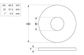 Large Flat Rnd Washer Supa HDG M27x60x4.5 (Box=20)