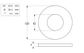 Flat Rnd Washer - PLN - M24x52.0x4.0 (Box=25)