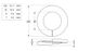 Spring Washer Flat - HDG - M12x21.1x2.5 (Box=200)