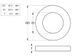 Flat Rnd Tower Washer - HDG - (Box=100)