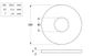 Mudguard Washer - ZP - 3/16x1x16g (Box=200)