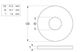 Mudguard Washer - ZP - 1/2x1-1/4x16g (Box=200)