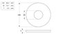 Mudguard Washer - ZP - 1/2x1-1/2x14g (Box=200)