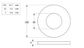 Flat Rnd Washer - 304 SS - 3/16x1/2x20g (Box=100)