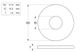 Mudguard Washer - ZP - 9/16x1-1/4x16g (Box=200)