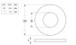 Flat Rnd Washer - 304 SS - 3/16x3/4x18g (Box=100)