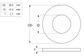 Flat Rnd Washer - 304 SS - 3/8x1-1/2x14g (Box=100)
