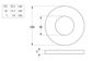 Flat Rnd Washer - 304 SS - 1/2x1x16g (Box=100)