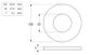 Flat Rnd Washer - 304 SS - 1x2-1/2x10g (Box=25)