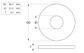 X Large Flat Rnd Washer ZP M20x60x4 (Box=150)