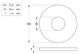 X Large Flat Rnd Washer ZP M24x72x5 (Box=25)