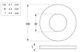 Flat Rnd Washer - Brass - 5/32x3/8x21g (Box=200)