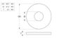 X Large Flat Rnd Washer HDG M20x60x4 (Box=150)