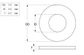 Flat Rnd Washer - Brass - M3x7.0x0.5 (Box=200)