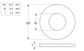 Flat Rnd Washer - Brass - M6x12.5x1.0 (Box=100)