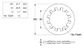 Lock Washer Int Tooth - ZP - 1 (Box=250)