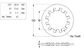 Lock Washer Int Tooth - ZP - 1/2 (Box=1000)