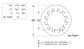 Lock Washer Int Tooth ZP M10x17.6x1.0 (Box=1000)