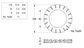 Lock Washer Ext Serr TH 316 SS M5x10.0x0.6