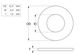 Flat Rnd Washer Red Fibre M6x12.0x1.0 (Box=200)