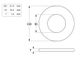 Flat Rnd Washer Red Fibre M10x21.0x1.0 (Box=100)