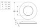Belleville Washer 304 SS M8x16.0x0.9 (Box=100)