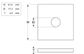 Square Washer Hardened - HDG - M16x60x4 (Box=100)