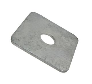 Square Washer Hardened - HDG - M20x60x4 (Box=100)