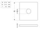 Square Washer Hardened - HDG - M20x60x4 (Box=100)