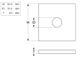 Square Washer Hardened - HDG - M30x60x4 (Box=100)