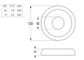 Cup Washer - 304 SS - 12Gx17.5 (Box=200)