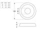 Cup Washer - 304 SS - 14Gx19.8 (Box=200)