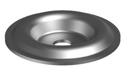 Skid Plate Cup Washer 304 SS M6 x38x1.4 (Box=200)