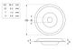 Skid Plate Cup Washer 304 SS M6 x38x1.4 (Box=200)