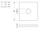 Square Washer - HDG - M24x75x6 (Box=50)
