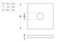 Square Washer - HDG - M24x75x8 (Box=25)