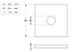 Square Washer Hardened - HDG - M36x 75x6 (Box=50)