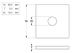 Square Washer - HDG - M12x65x5 (Box=100)