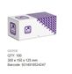 Square Washer - HDG - M12x65x5 (Box=100)