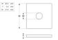 Square Washer - HDG - M20x65x5 (Box=50)
