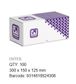 Square Washer - HDG - M16x65x6 (Box=100)